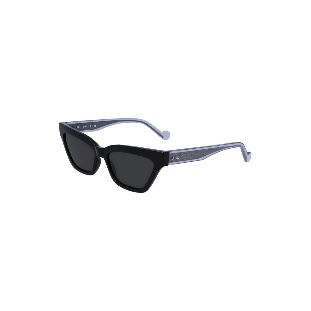 Liu Jo Damen Sonnenbrille mit Injection-Effekt in Schwarz