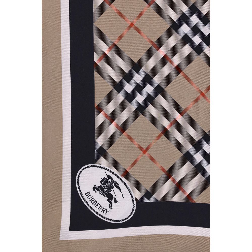 Burberry Seidenschal mit Karomuster