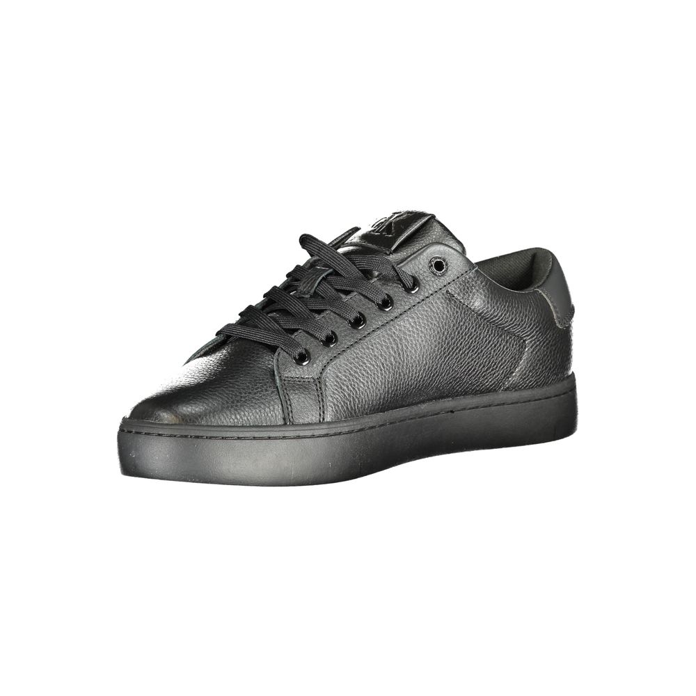 Calvin Klein – Schwarze Polyethylen-Sneaker für Herren