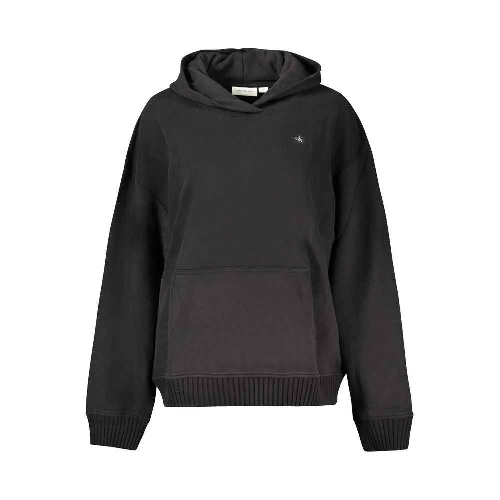 Calvin Klein Damenpullover aus schwarzer Baumwolle