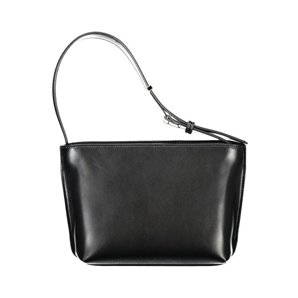 Calvin Klein Schwarze Polyester-Damenhandtasche