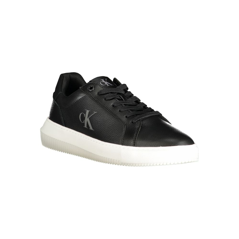 Calvin Klein – Schwarze Polyethylen-Sneaker für Herren