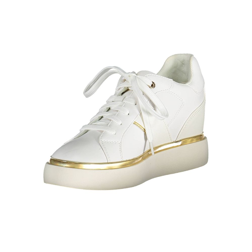 US POLO ASSN. Weiße Polyester-Damen-Sneaker