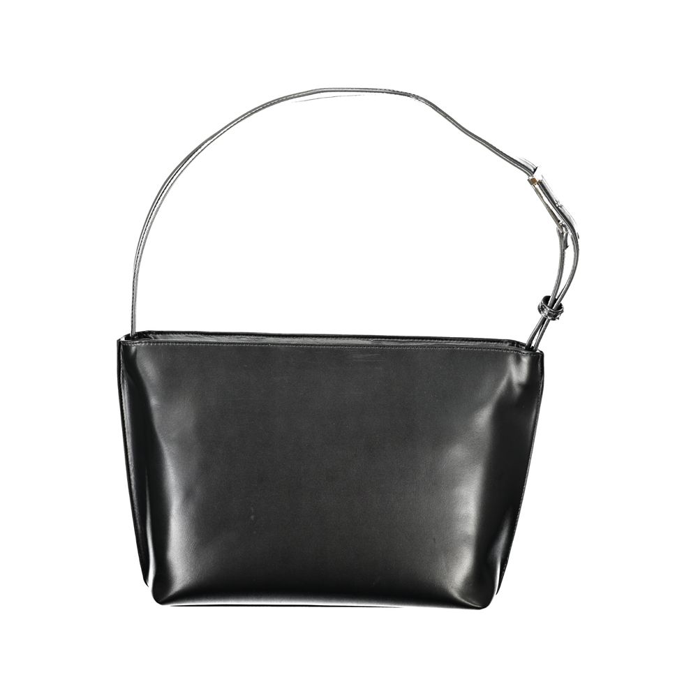 Calvin Klein Schwarze Polyester-Damenhandtasche