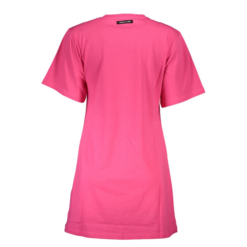 Cavalli Class Rosa Baumwolltop für Damen