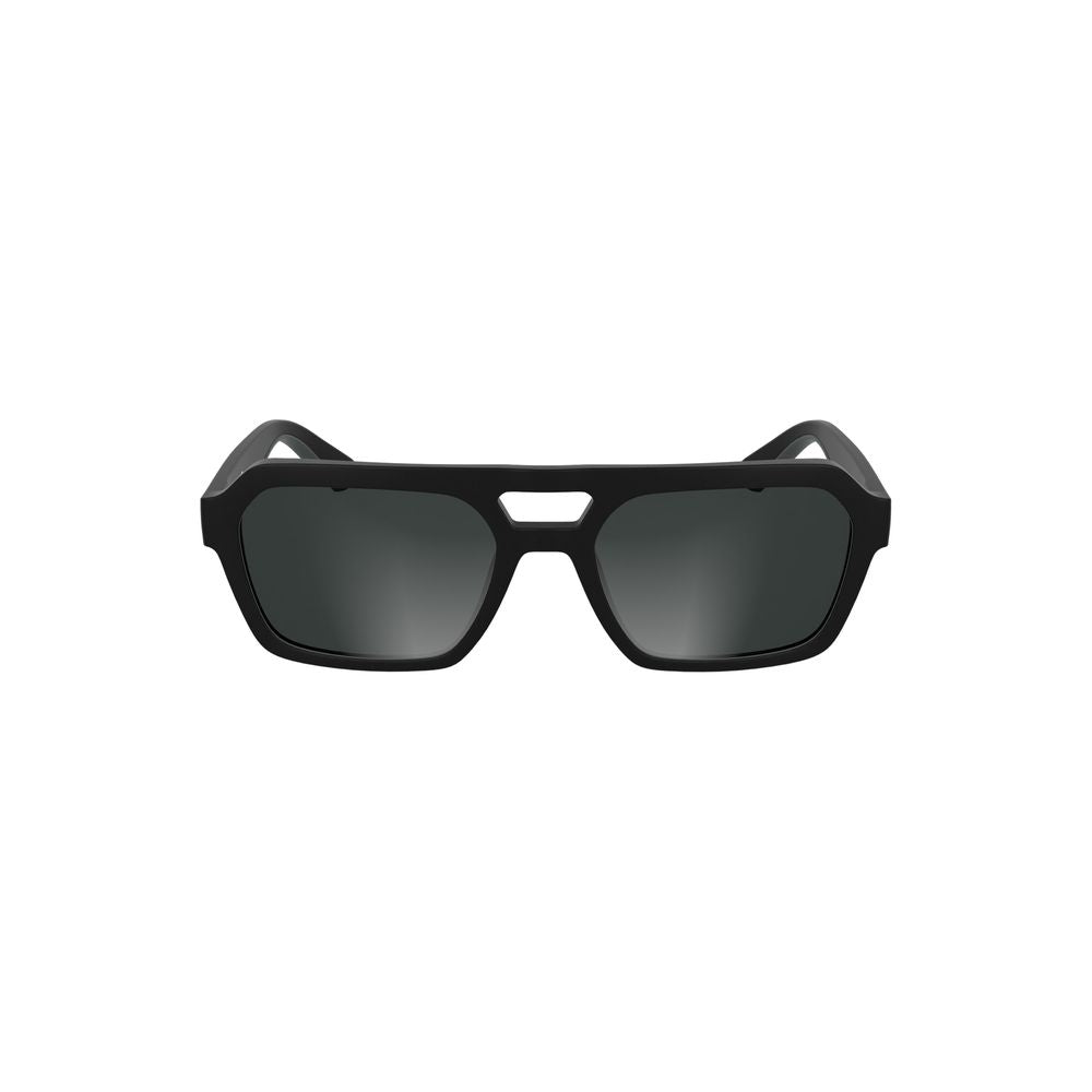 Calvin Klein – Schwarze Sonnenbrille aus biobasiertem Stoff