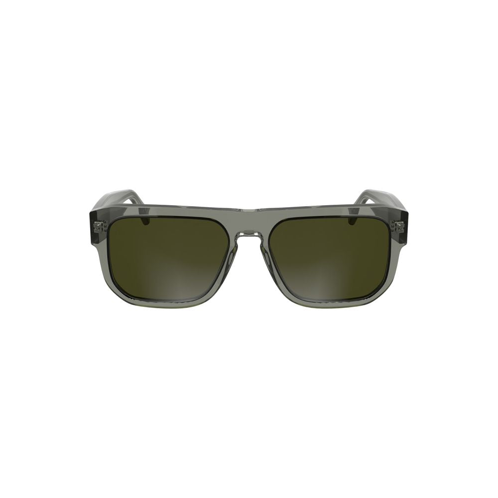 Calvin Klein – Graue Acetat-Sonnenbrille für Herren