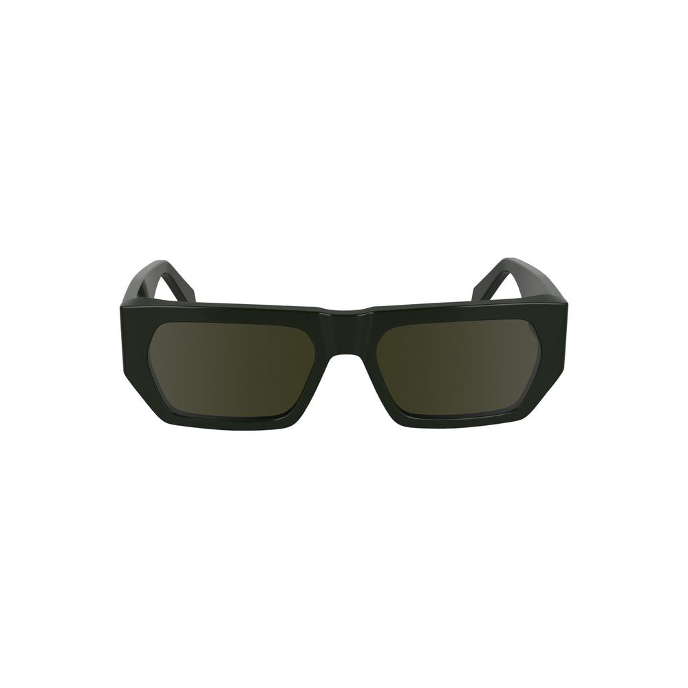 Calvin Klein – Grüne Acetat-Sonnenbrille für Herren
