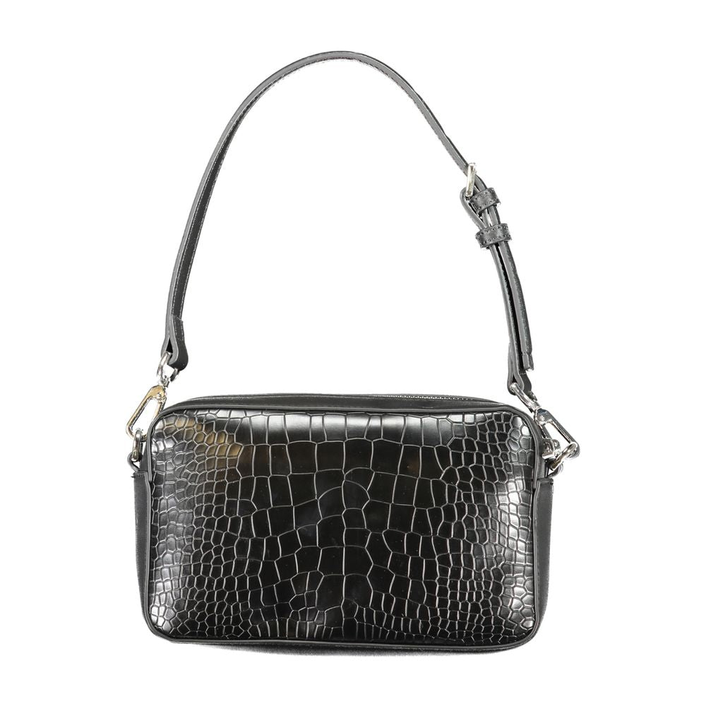 Calvin Klein Schwarze Polyester-Handtasche