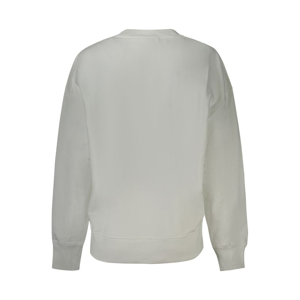 Calvin Klein Weißer Baumwollpullover für Damen