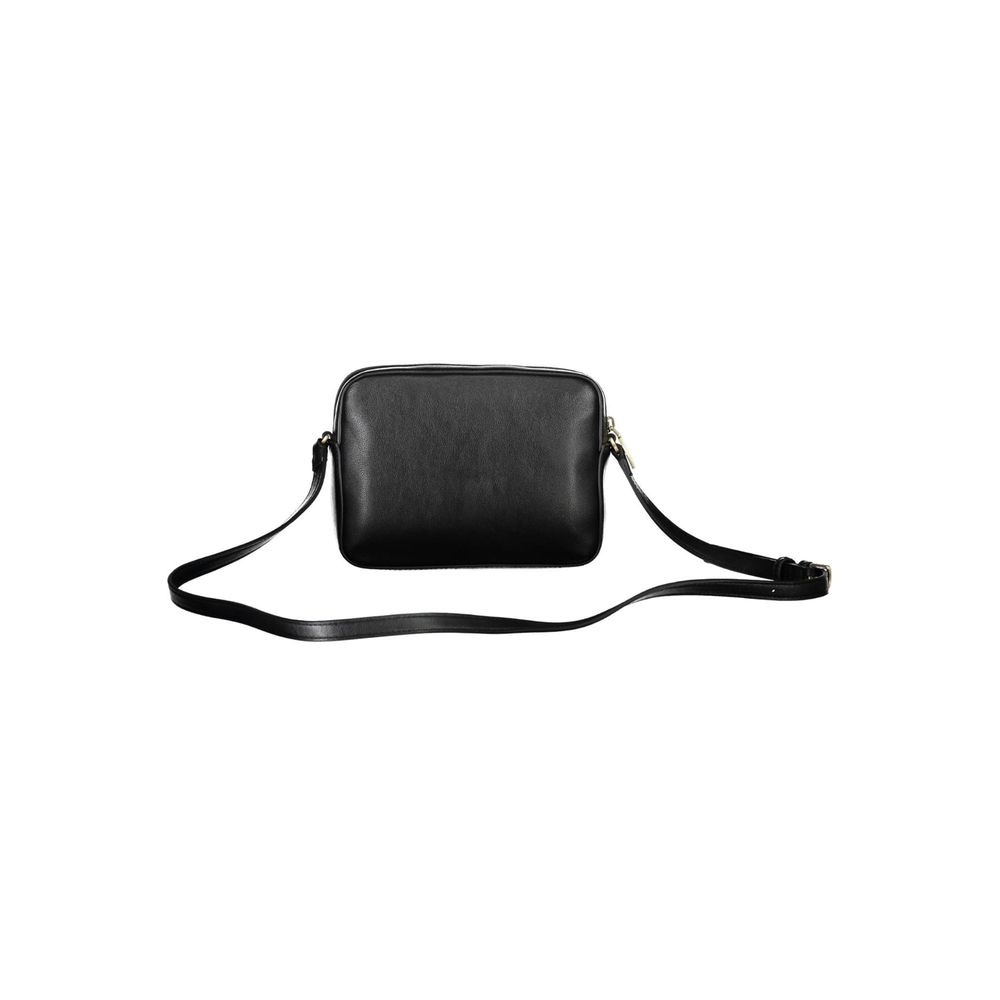 Calvin Klein – Schwarze Handtasche aus recyceltem Polyester für Damen