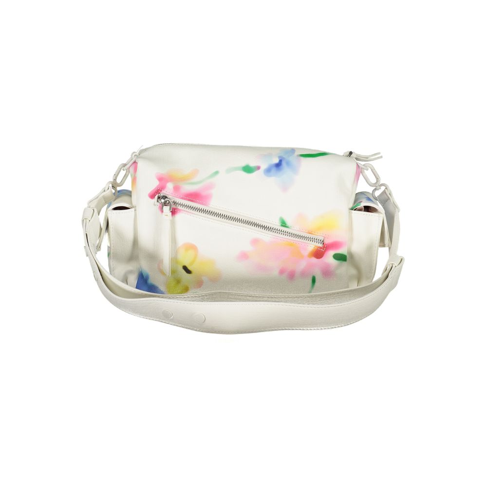 Desigual – Weiße Handtasche aus Polyethylen