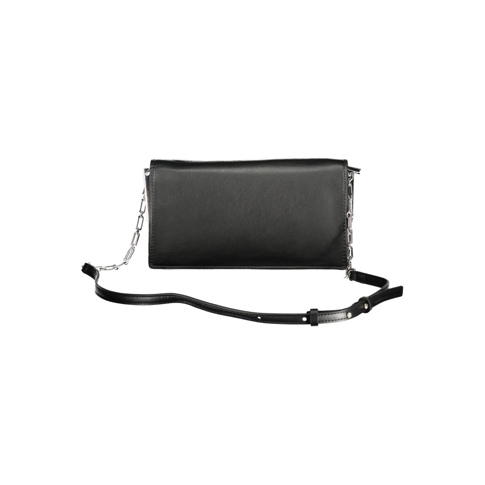 Calvin Klein Schwarze Polyester-Handtasche