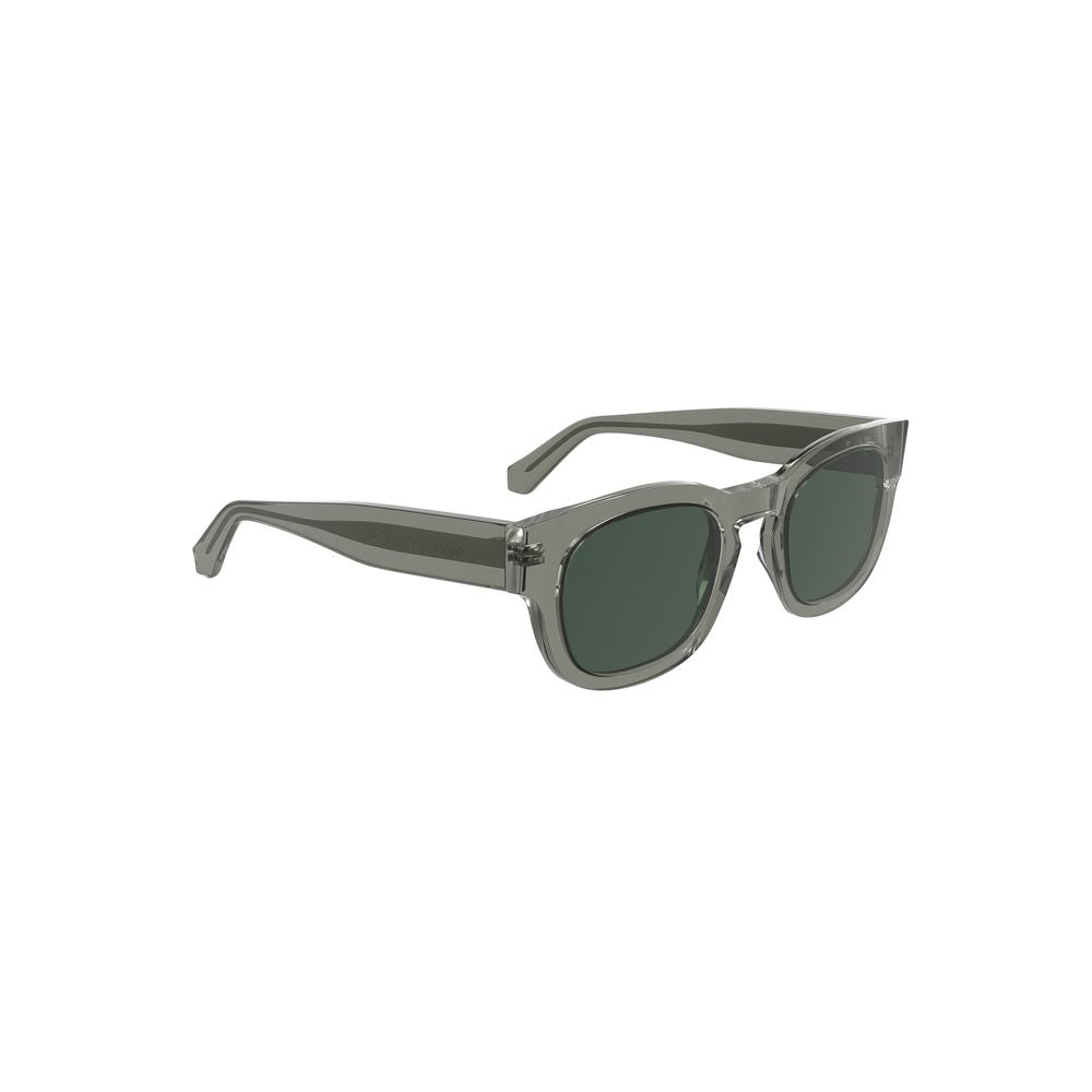 Calvin Klein Graue Acetat-Sonnenbrille für Damen