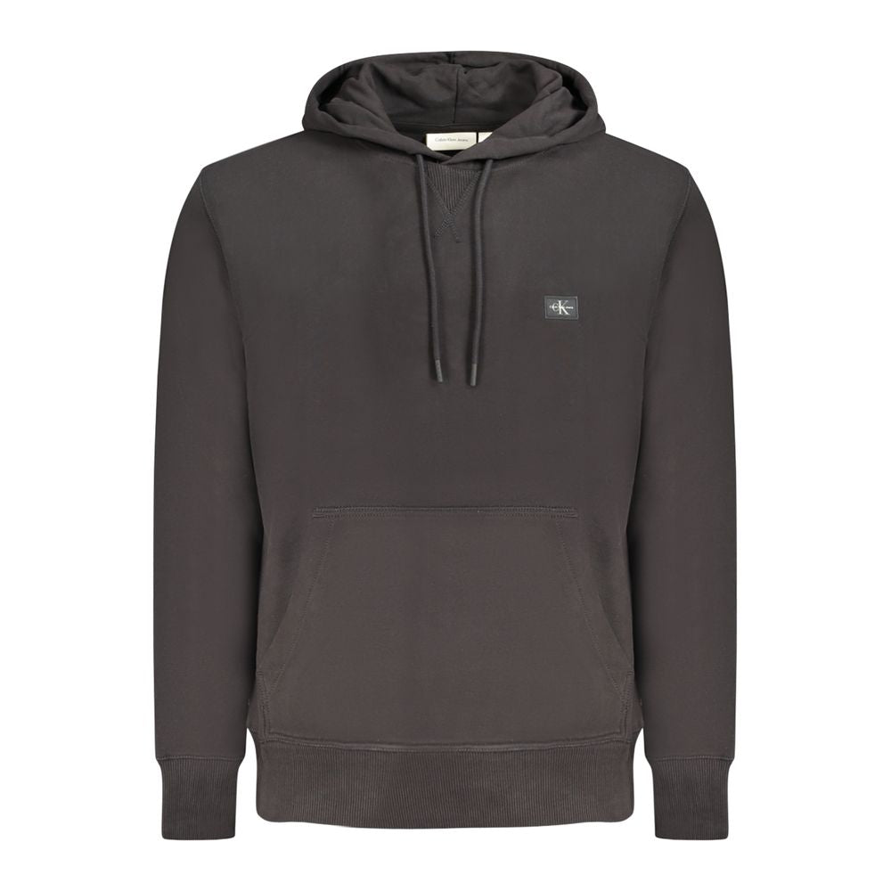 Calvin Klein Herrenpullover aus schwarzer Baumwolle