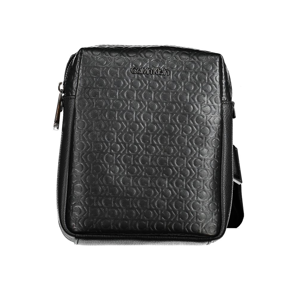 Calvin Klein – Schwarze Polyester-Umhängetasche