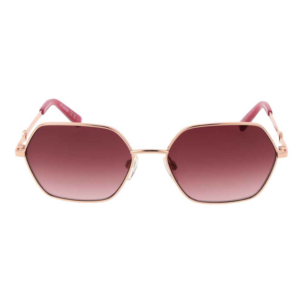 Love Moschino Roségold Damen Sonnenbrille