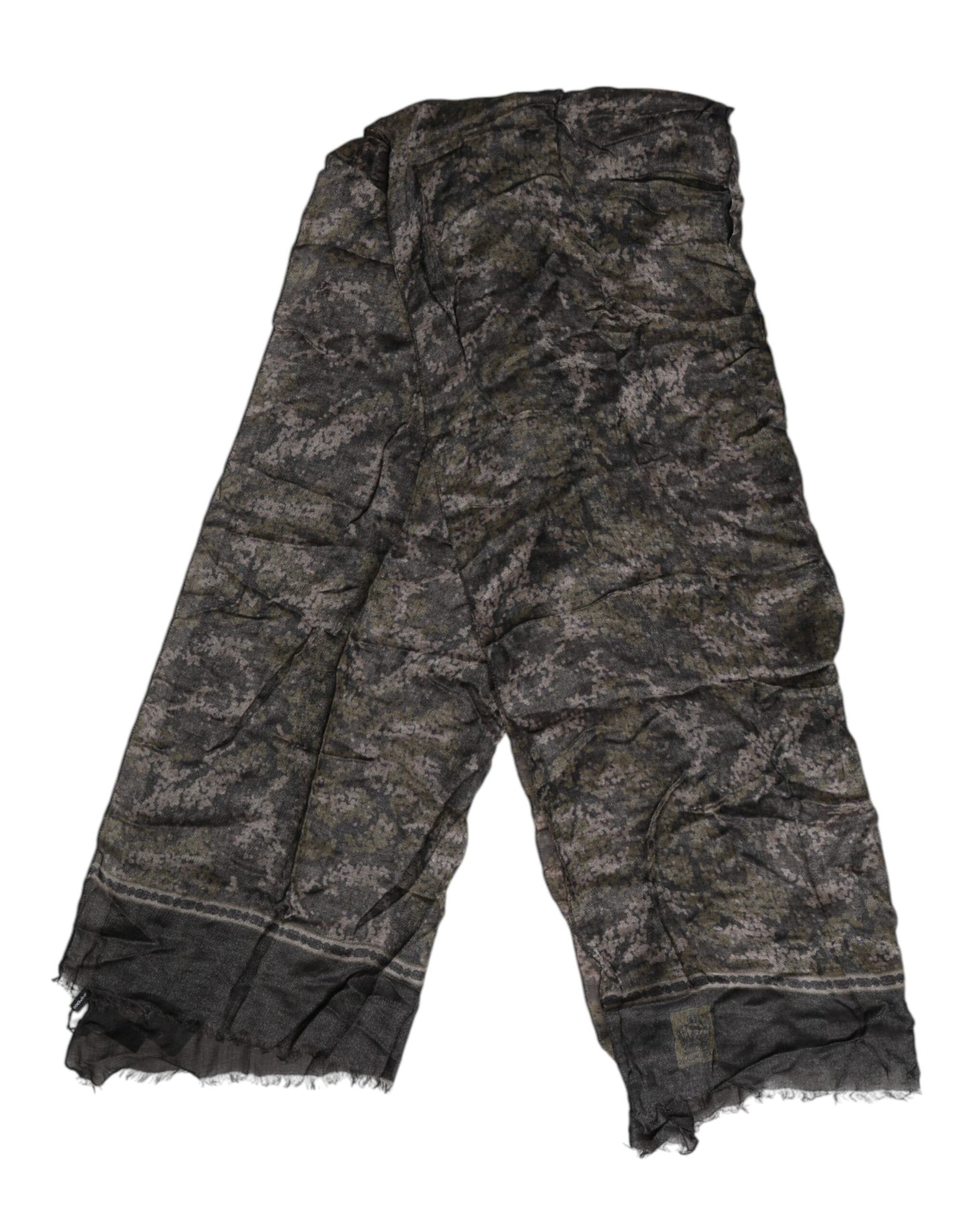 Dolce & Gabbana – Camouflage-Halswärmer mit Wickel-Foulard