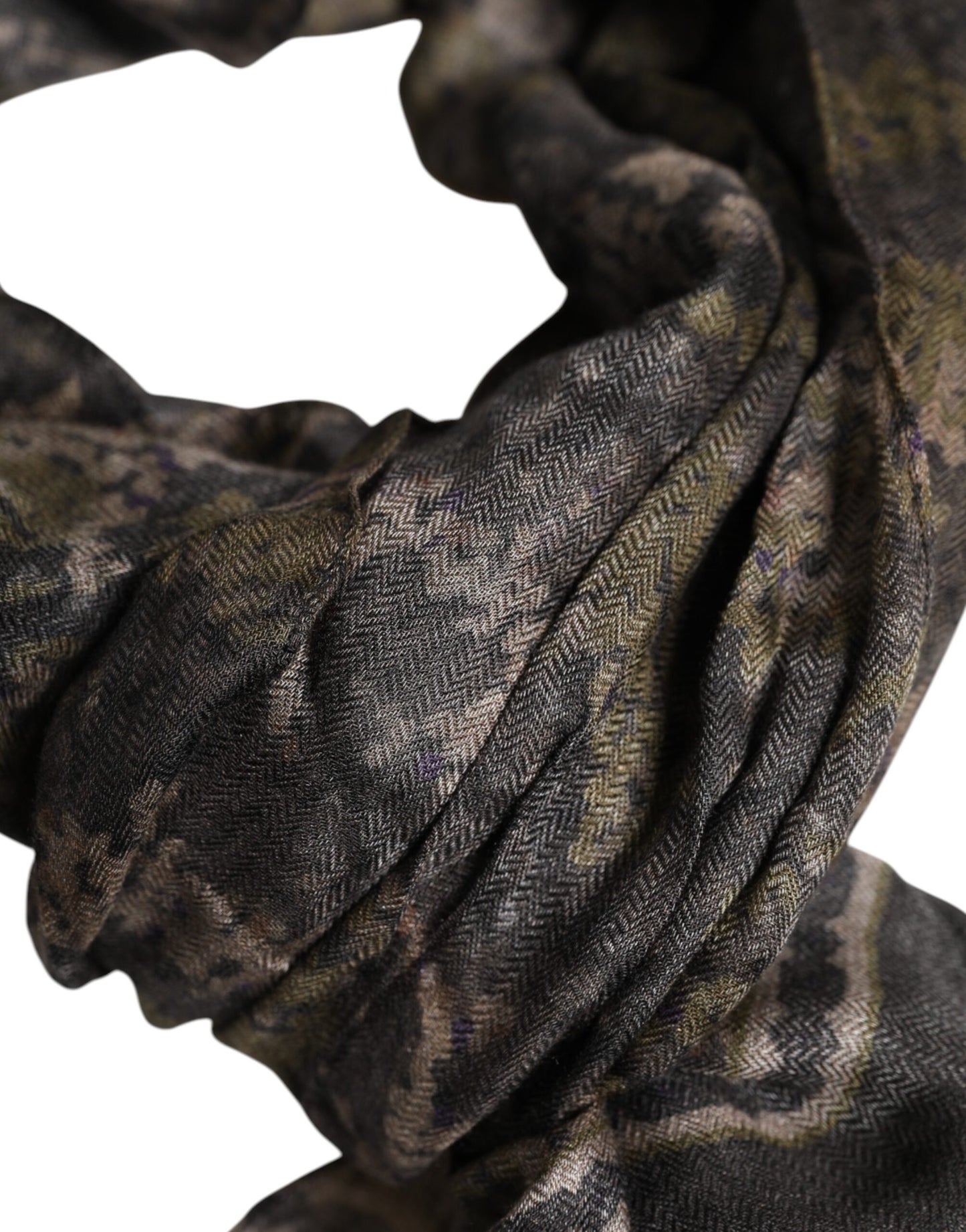 Dolce & Gabbana – Camouflage-Halswärmer mit Wickel-Foulard