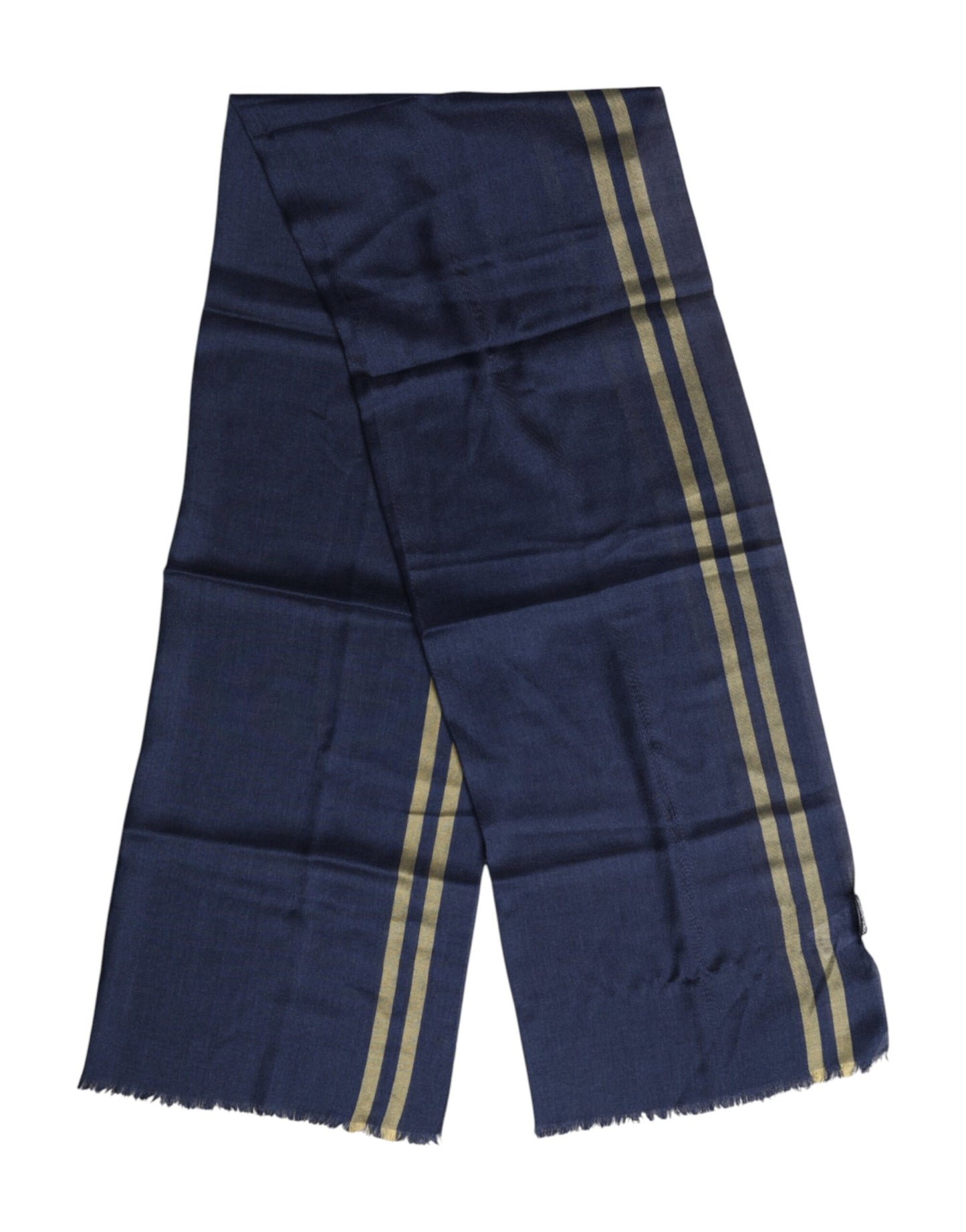 Dolce & Gabbana – Blauer Kaschmir-Halswärmer, Wickelschal