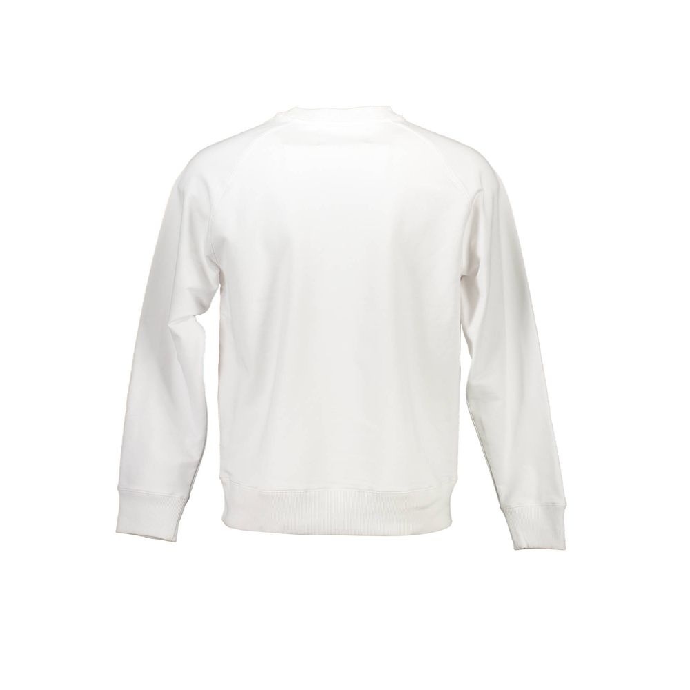 Calvin Klein Unisex-Sweatshirt aus weißer Baumwolle
