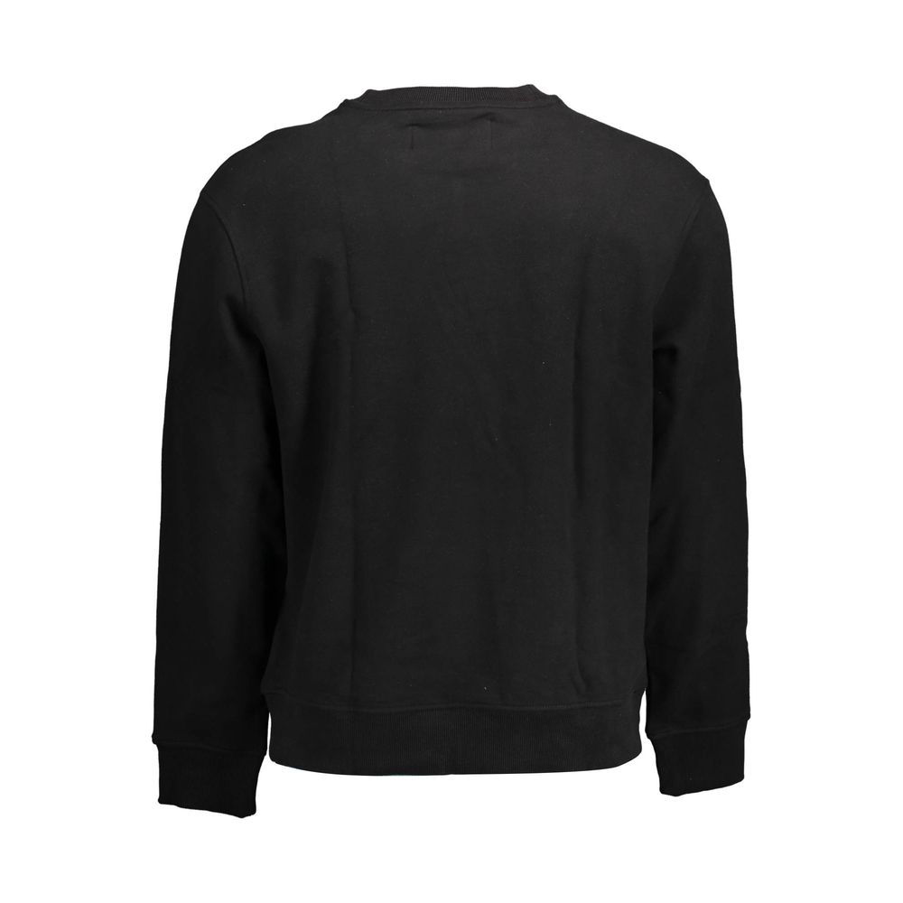 Calvin Klein Herrenpullover aus schwarzer Baumwolle