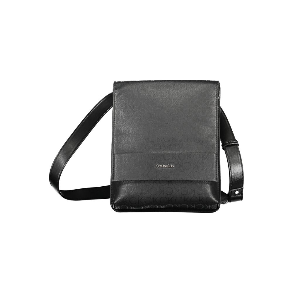 Calvin Klein – Schwarze Polyester-Umhängetasche