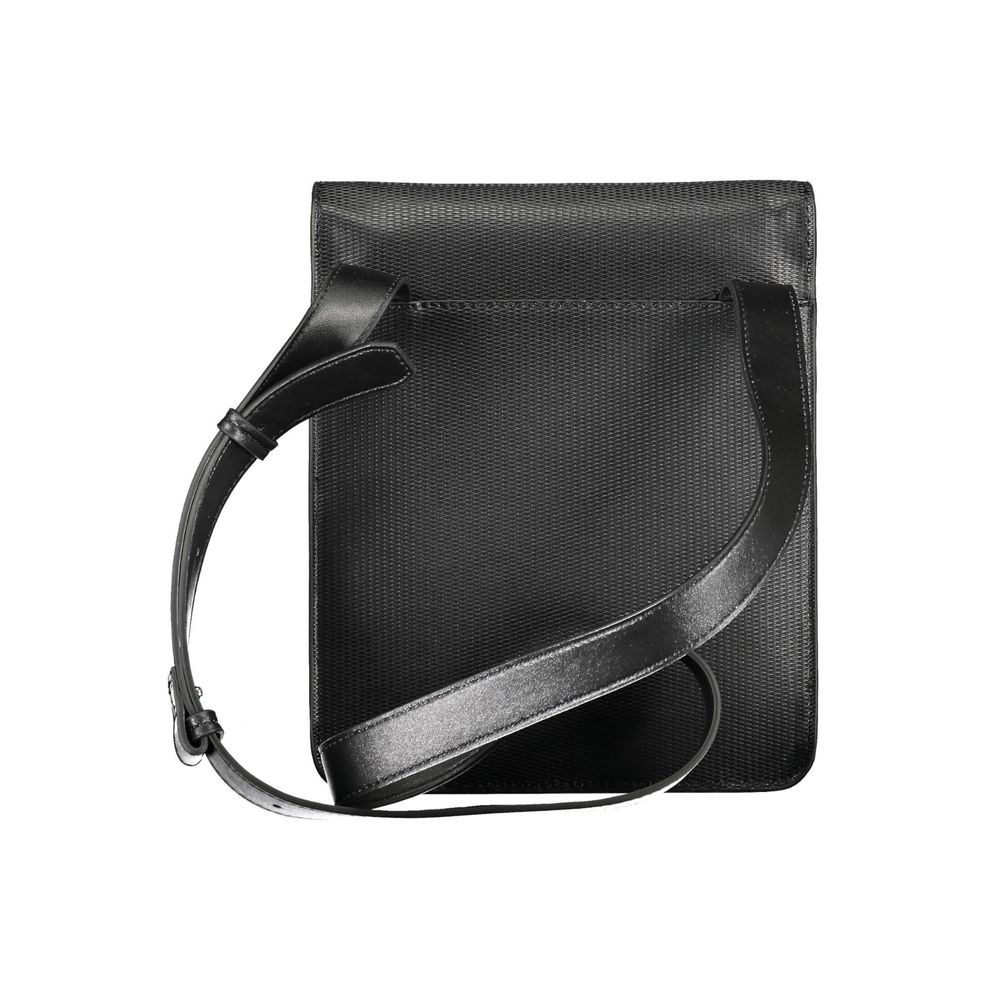 Calvin Klein – Schwarze Polyester-Umhängetasche
