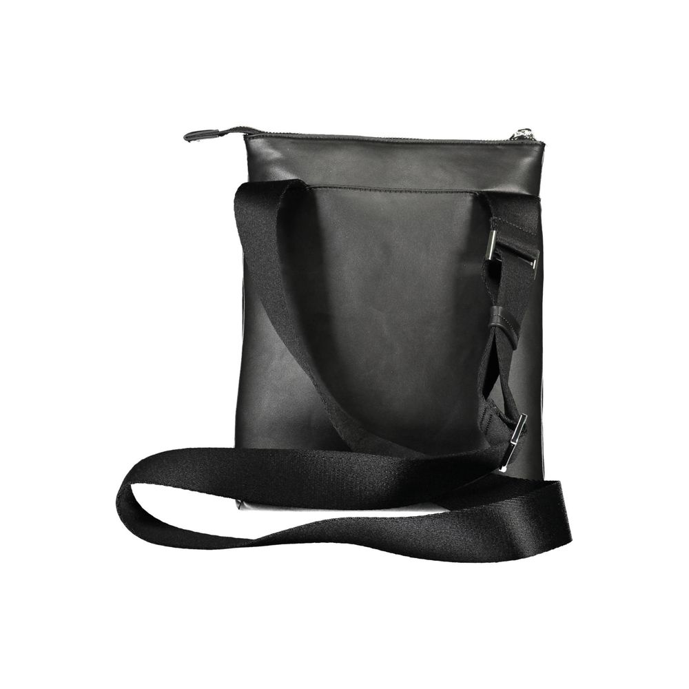 Calvin Klein – Schwarze Polyester-Umhängetasche