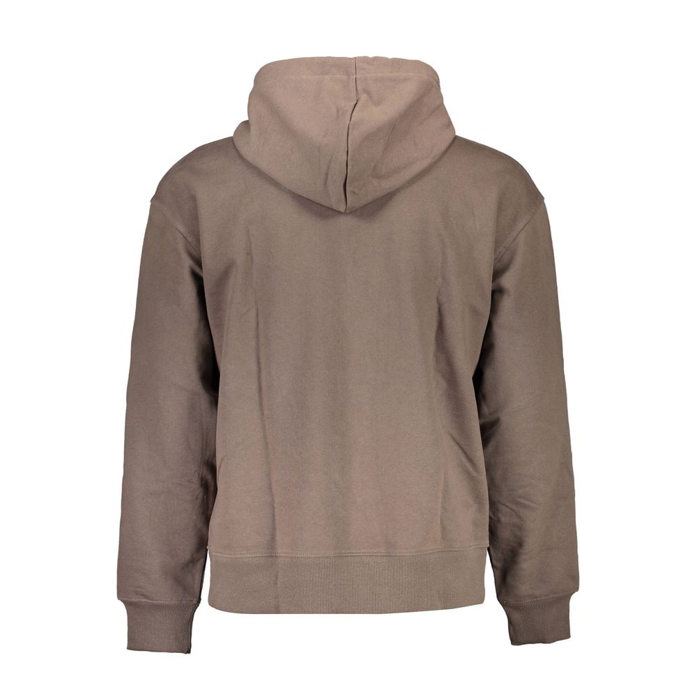 Calvin Klein Brauner Baumwollpullover für Herren
