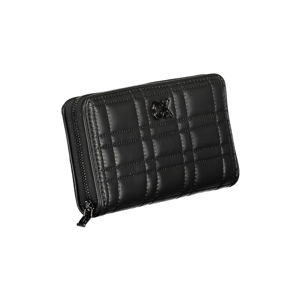 Calvin Klein Schwarze Polyester-Geldbörse