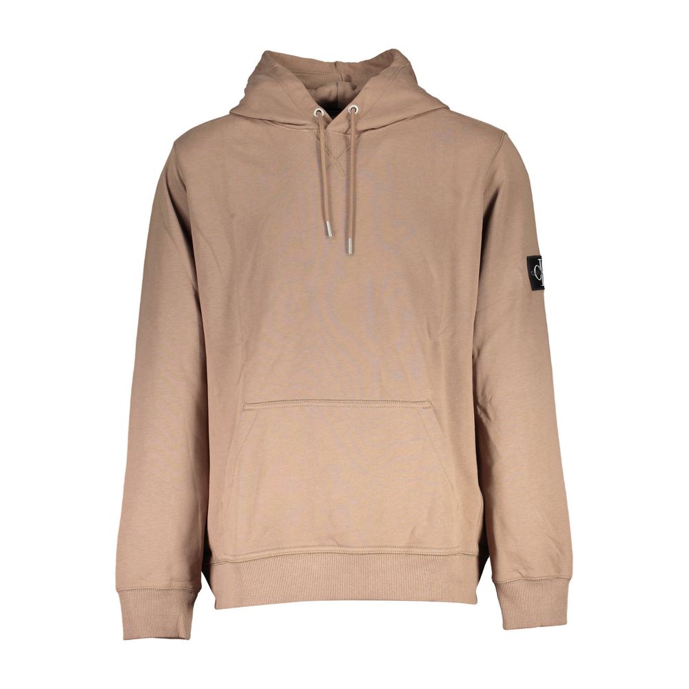 Calvin Klein Brauner Baumwollpullover für Herren
