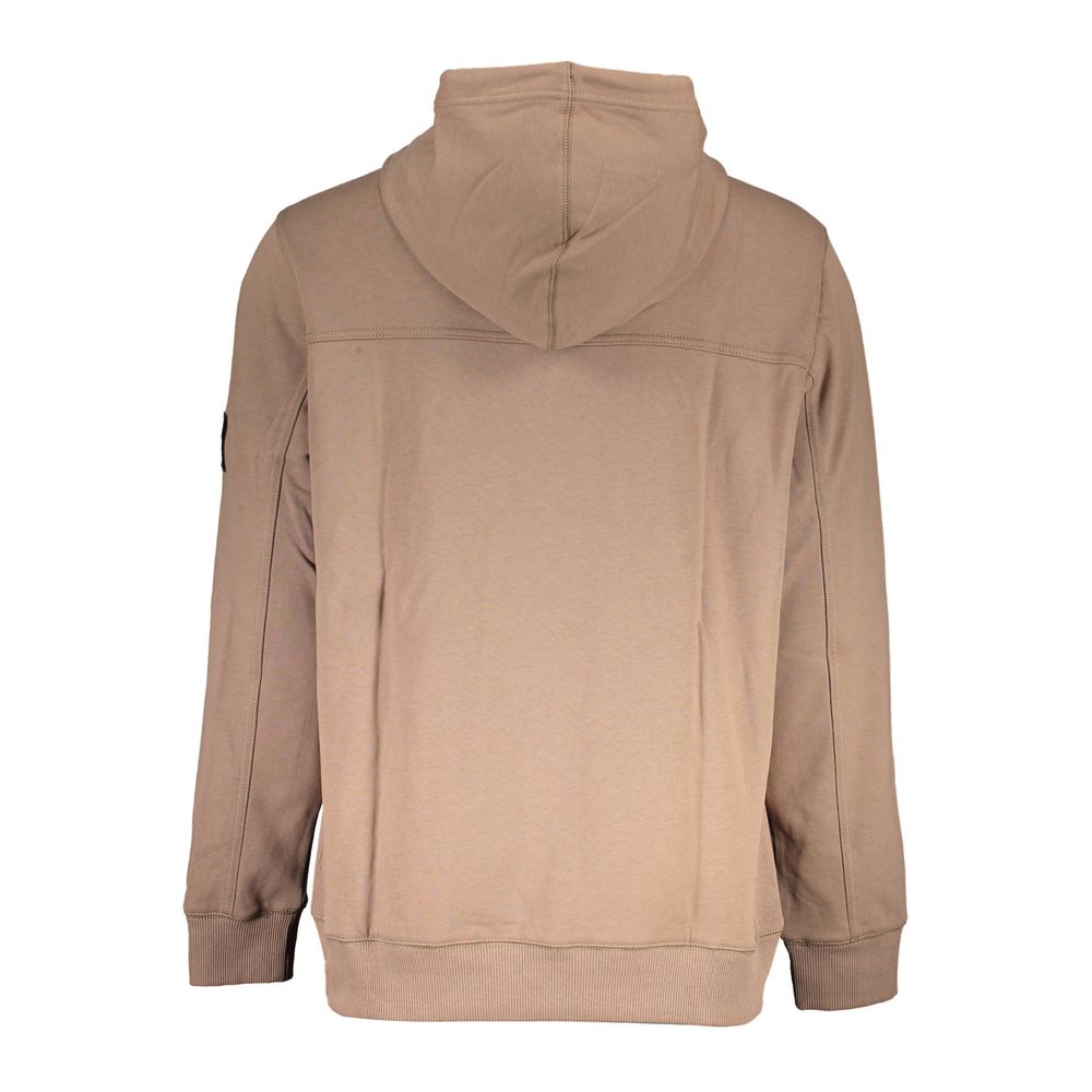 Calvin Klein Brauner Baumwollpullover für Herren