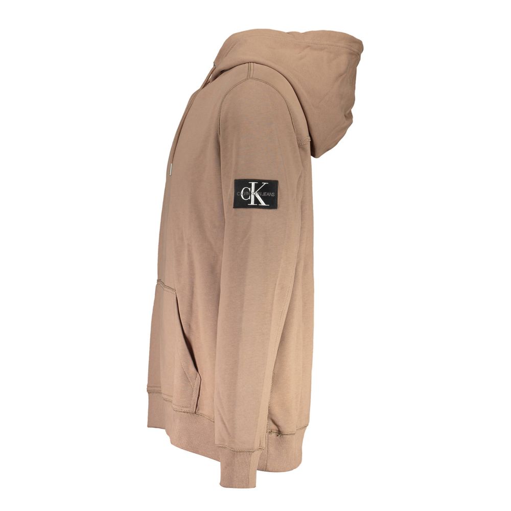 Calvin Klein Brauner Baumwollpullover für Herren