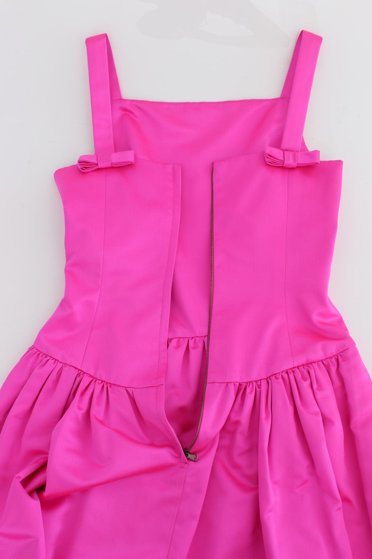 Dolce & Gabbana – Langes Ballkleid aus rosa Seide