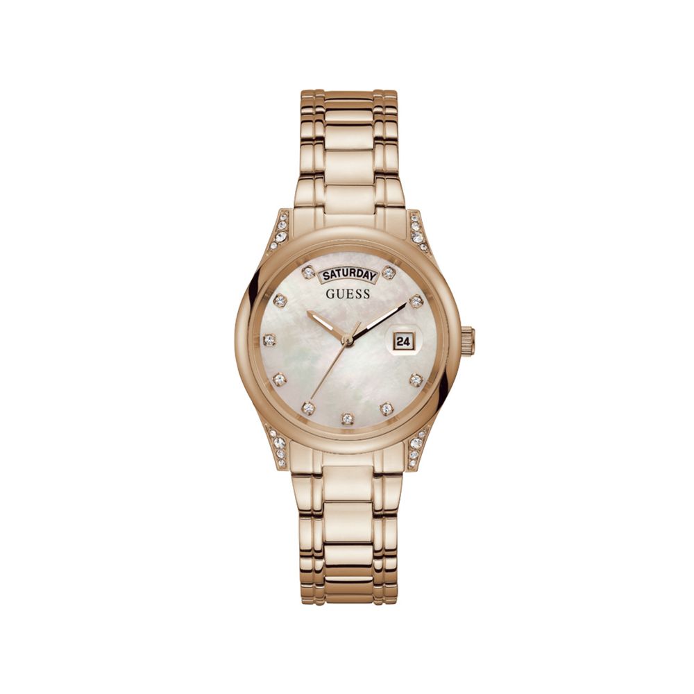 Guess – Mehrfarbige Edelstahluhr