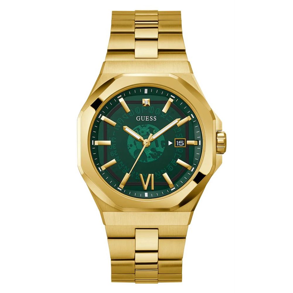 Guess – Goldene Edelstahluhr