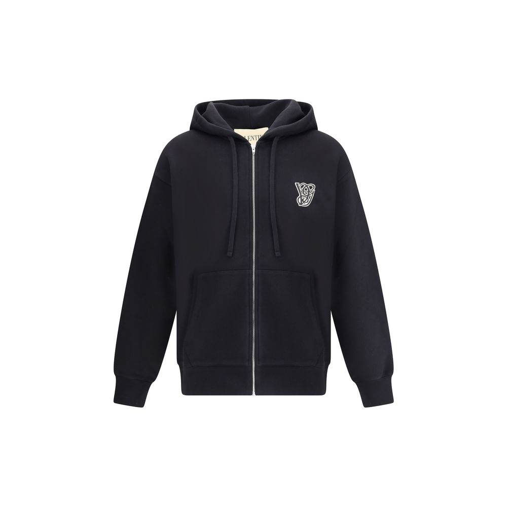 Kapuzenpullover mit Valentino-Logo