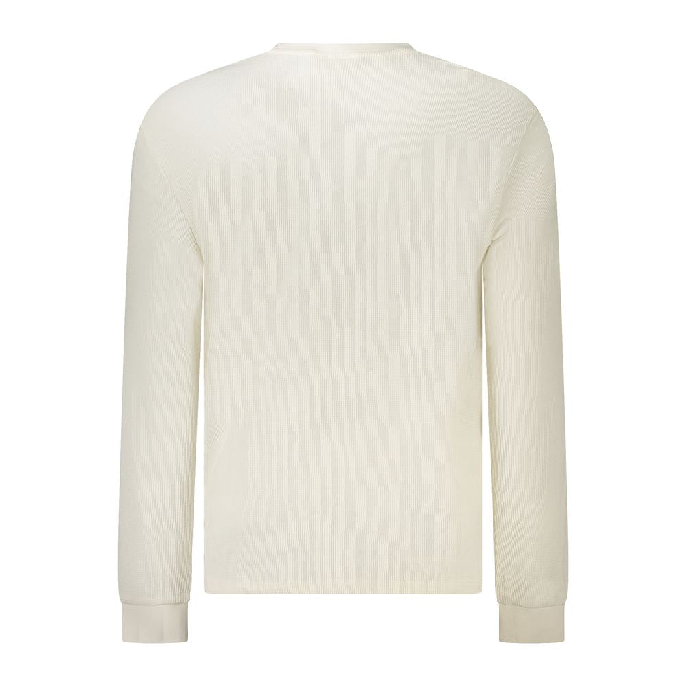 Calvin Klein Weißer Baumwollpullover für Herren