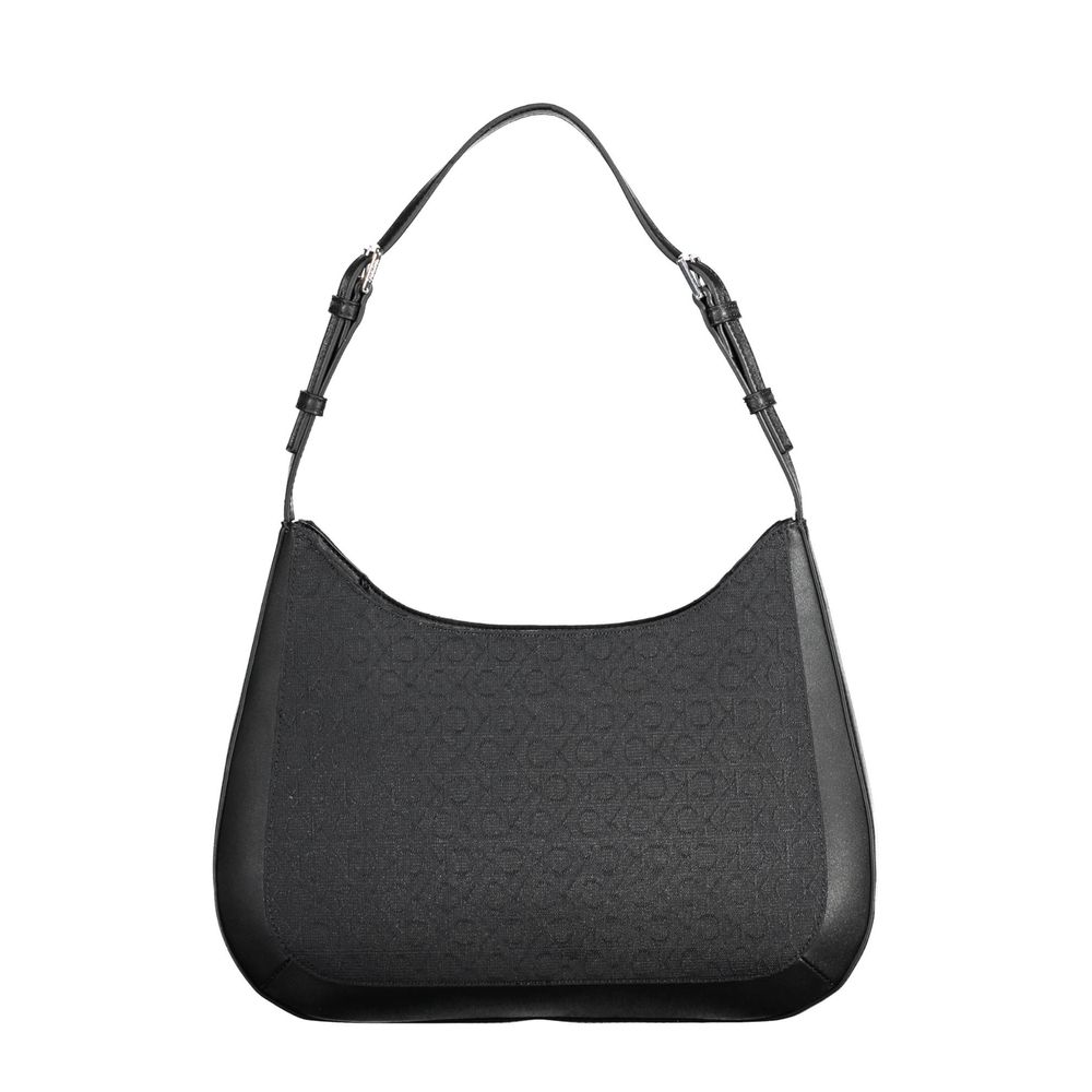 Calvin Klein Schwarze Polyester-Handtasche