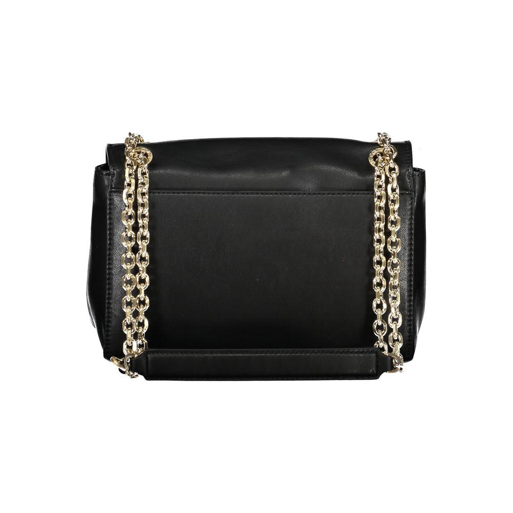 Calvin Klein Schwarze Polyester-Handtasche