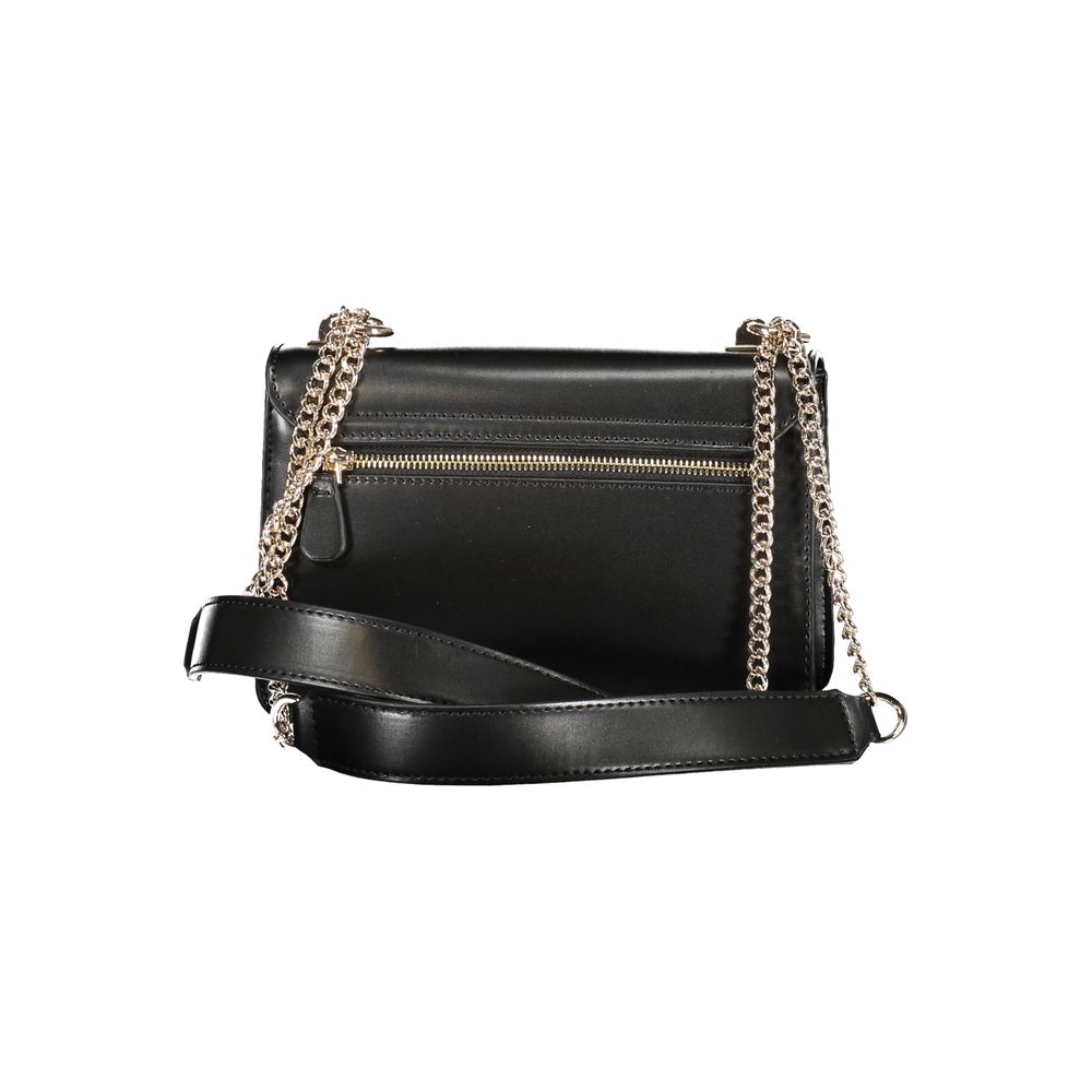 Guess Jeans – Schwarze Polyethylen-Handtasche