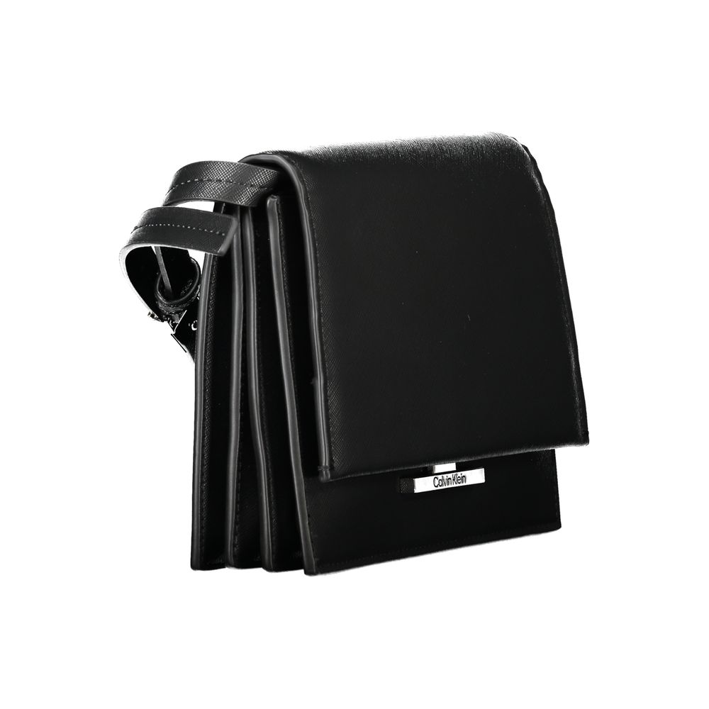 Calvin Klein – Schwarze Handtasche aus Polyethylen