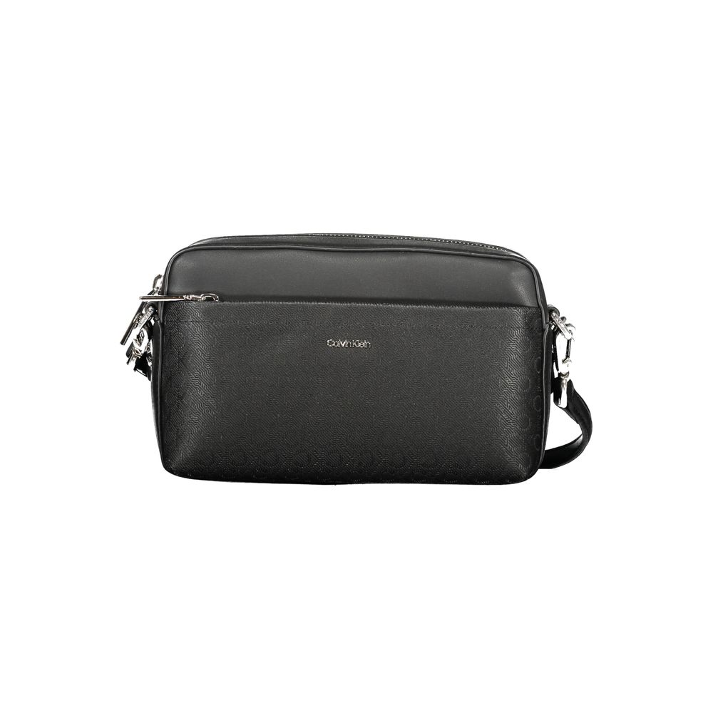 Calvin Klein Schwarze Polyester-Handtasche