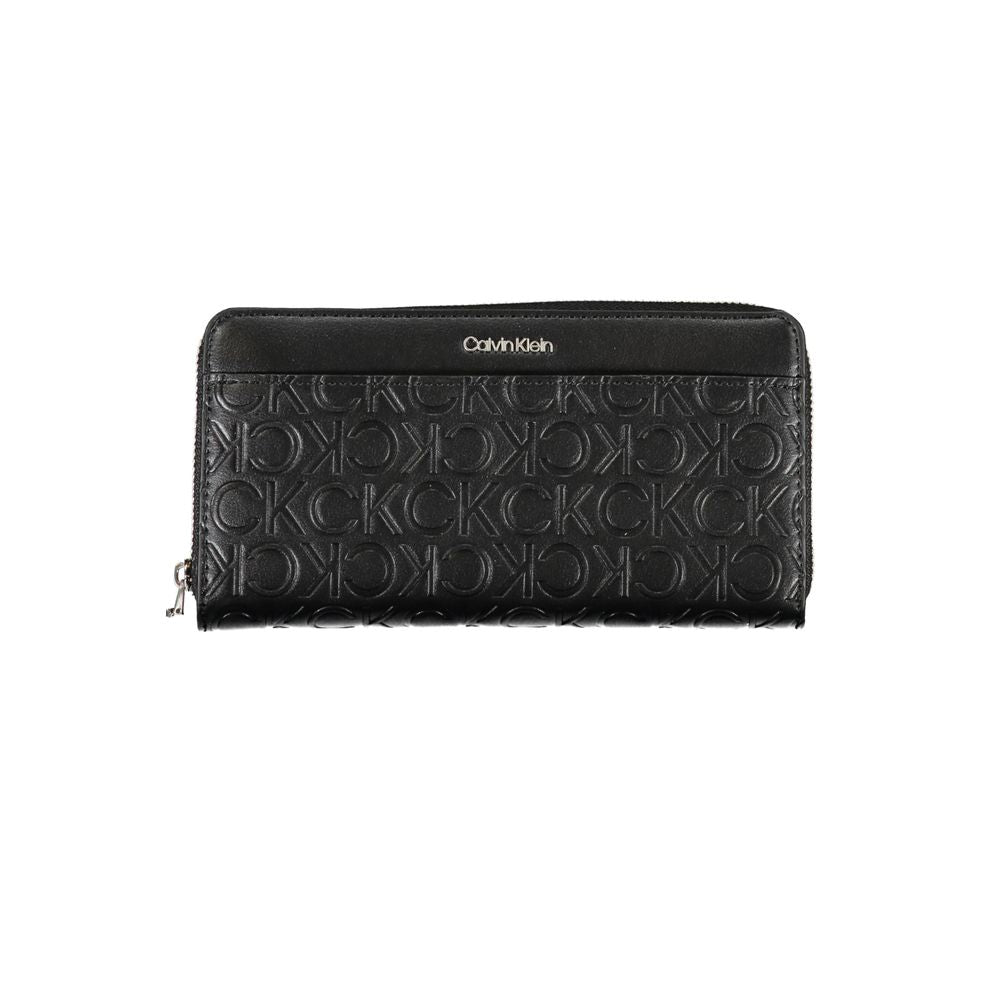 Calvin Klein Schwarze Polyester-Geldbörse