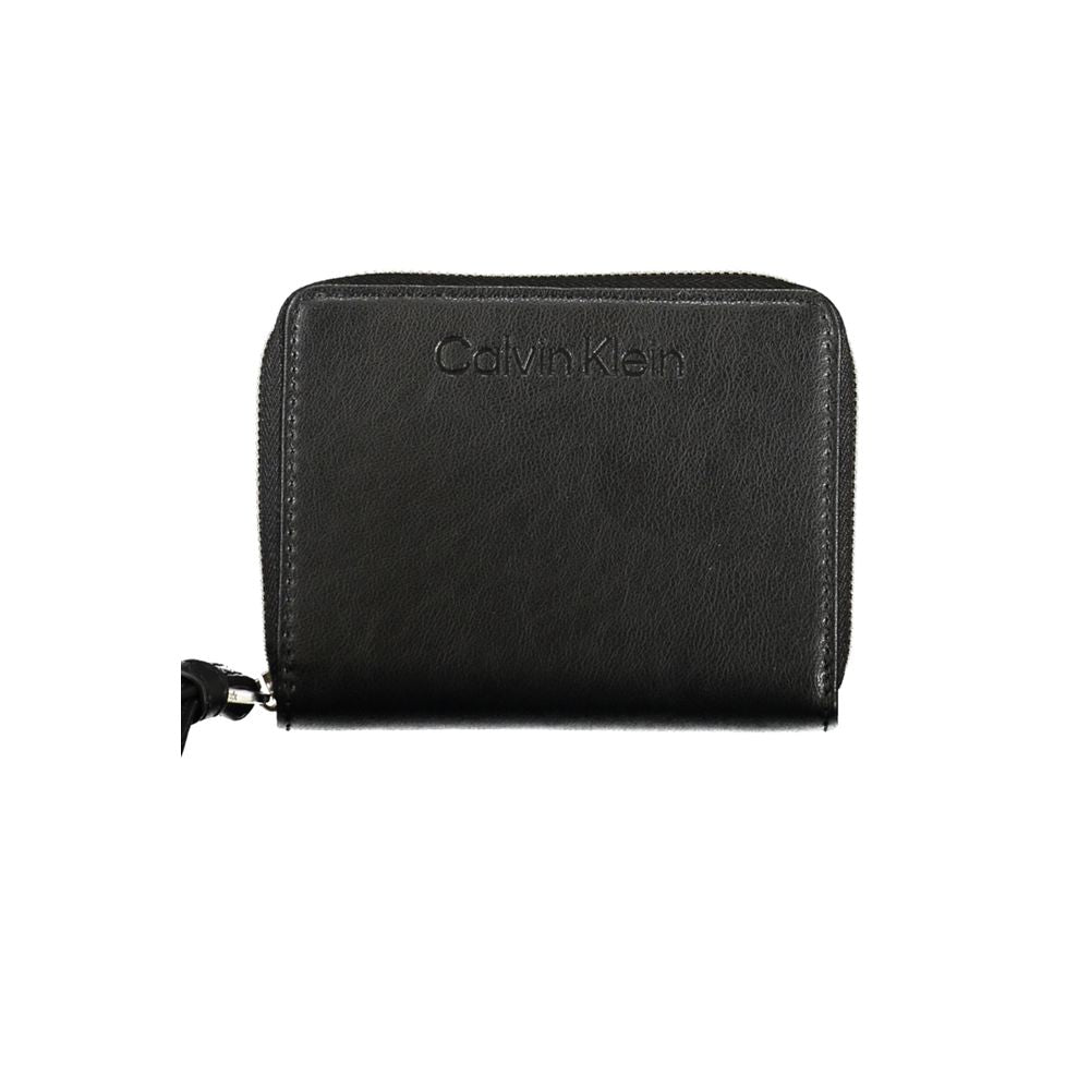 Calvin Klein Schwarze Polyester-Geldbörse