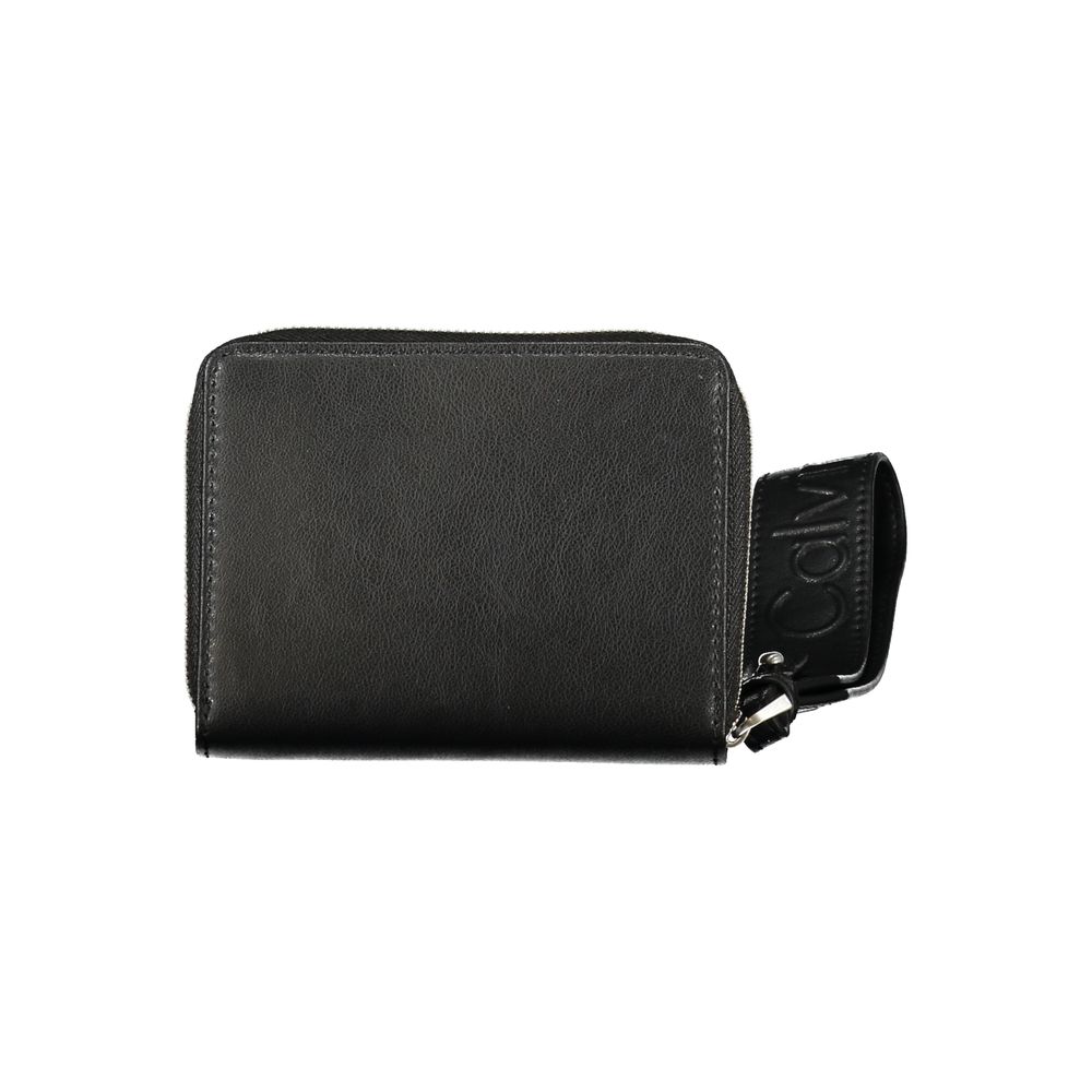 Calvin Klein Schwarze Polyester-Geldbörse
