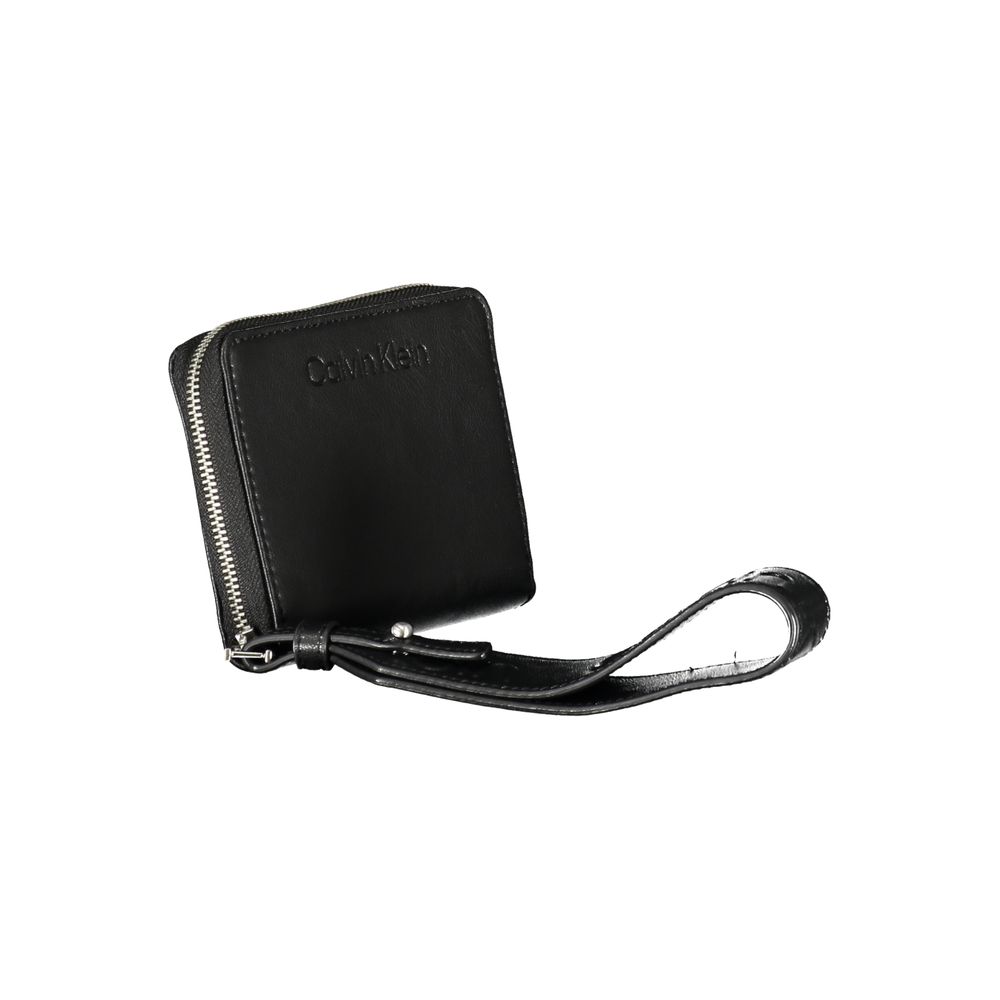 Calvin Klein Schwarze Polyester-Geldbörse