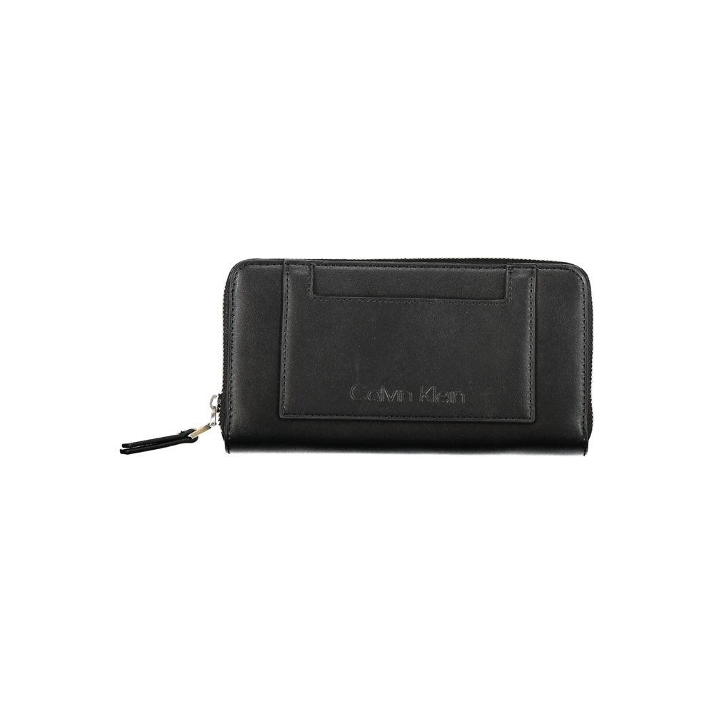 Calvin Klein Schwarze Polyester-Geldbörse