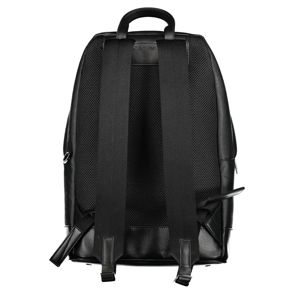 Calvin Klein – Schwarzer Polyester-Rucksack